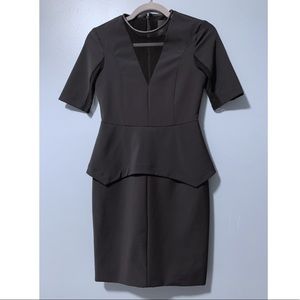 Yigal Azrouel ‘ Size Small 2 Illusion Mesh Peplum